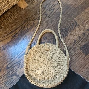 Round Straw Bag